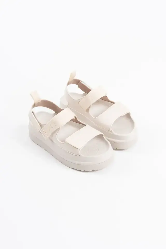 Bej Kadın Sandalet BUCCA22MY01B