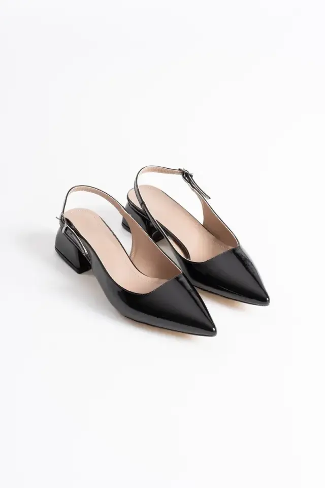 Siyah Rugan Kadın Ayakkabı BUCCA16MS04F