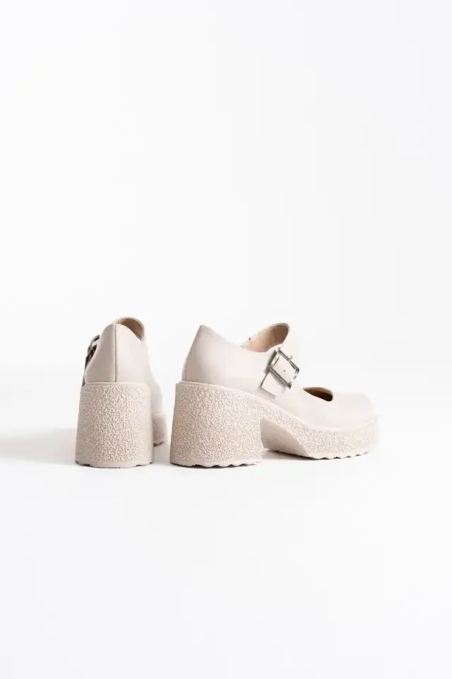 Kadın Bej Günlük Ayakkabı BUCCA06MS05D