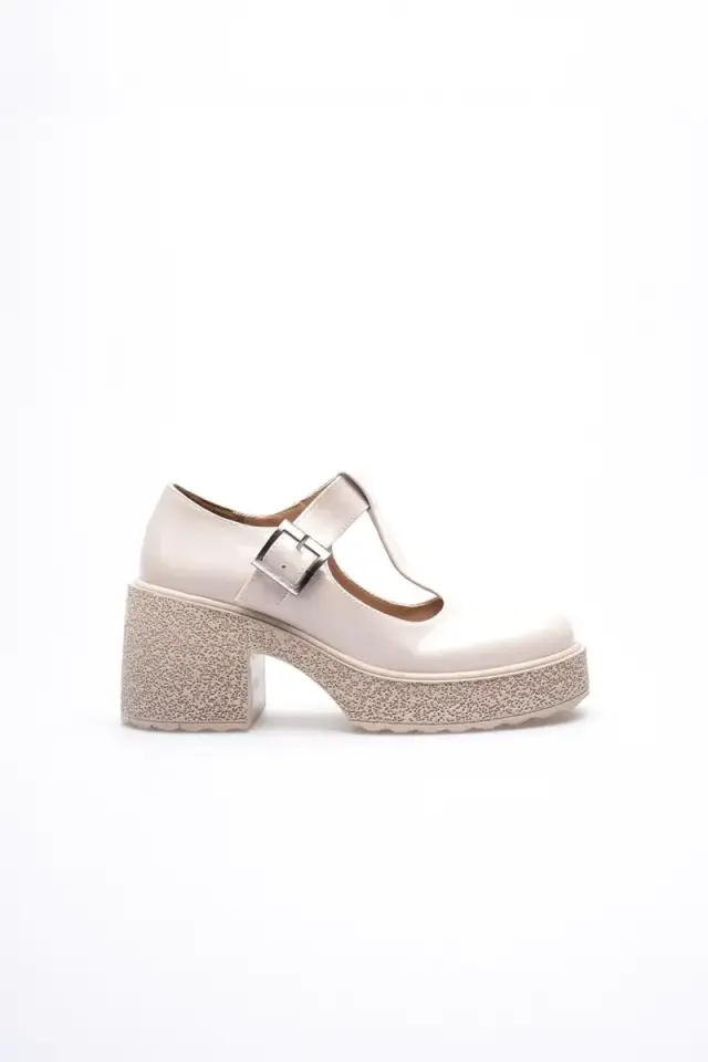 Kadın Bej Rugan Günlük Ayakkabı BUCCA06MS06D