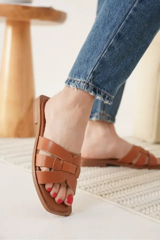 Taba Hakiki Deri Terlik BUCCA31MY66D