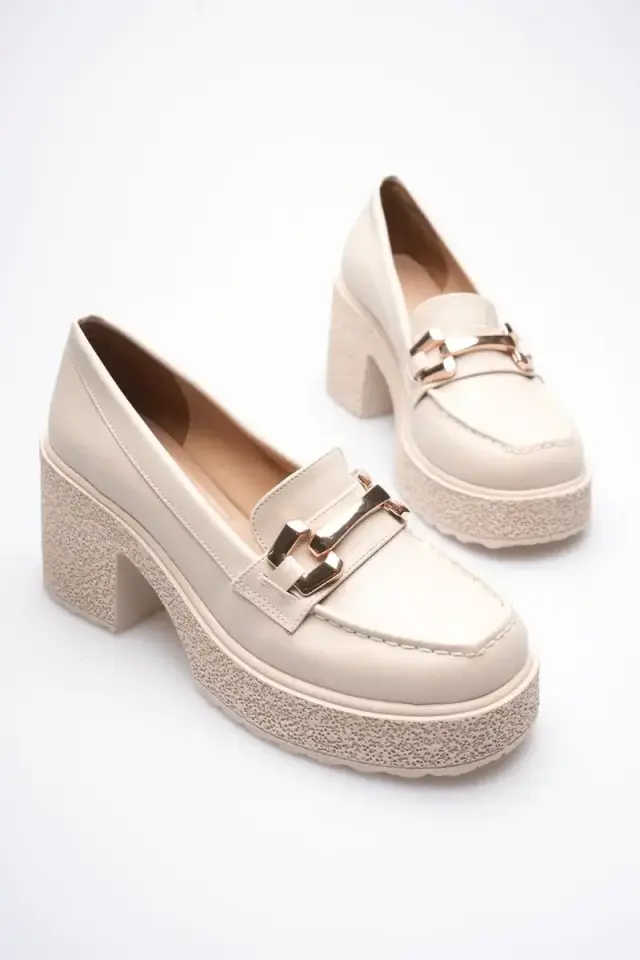 Kadın Bej Günlük Ayakkabı BUCCA06MS03B