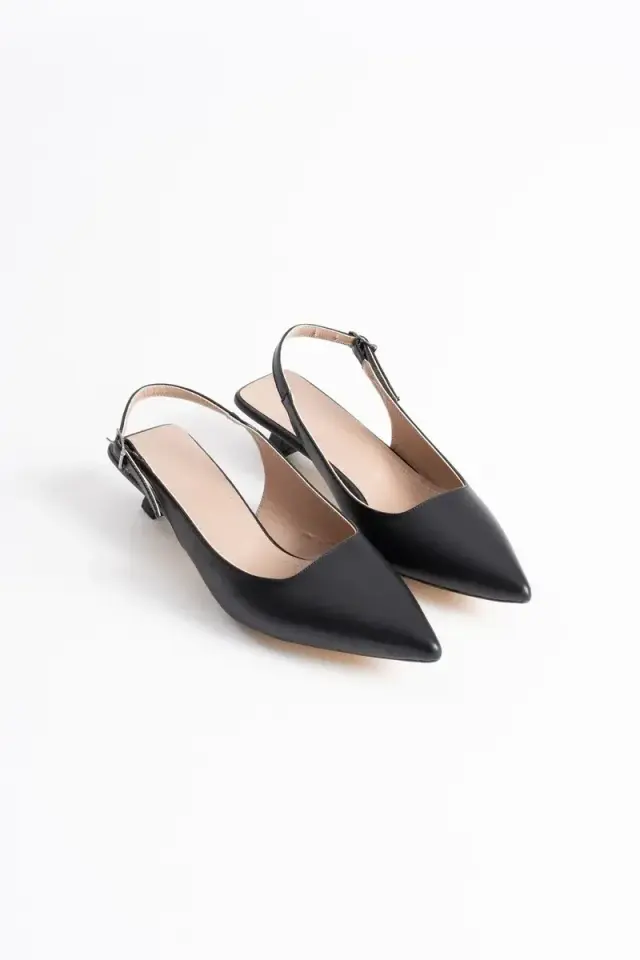 Siyah Cilt Kadın Ayakkabı BUCCA16MS03A