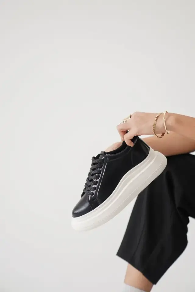Kadın Siyah Sneaker BUCCA01MS05A