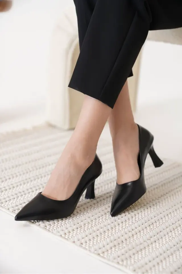Siyah Kadın Stiletto Ayakkabı | BUCCA