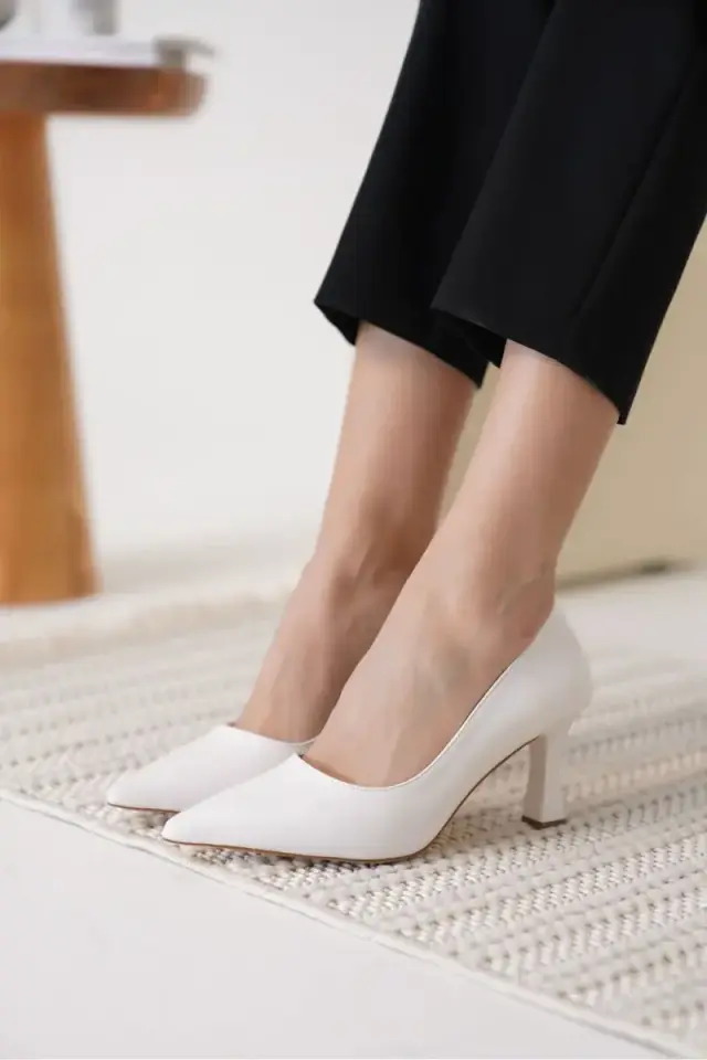 Kadın Beyaz Stiletto BUCCA12MS06B
