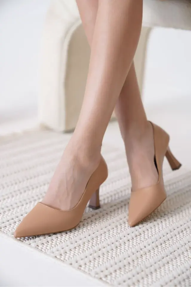 Nude Kadın Stiletto Ayakkabı | BUCCA