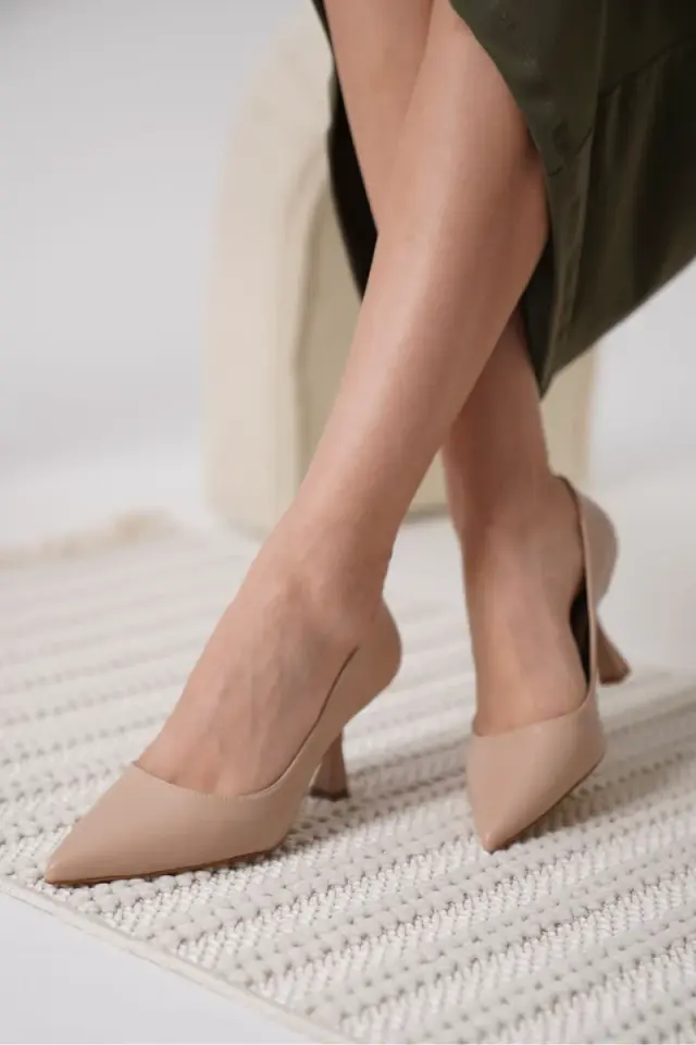 Nude Cilt Kadın Stiletto Ayakkabı | BUCCA