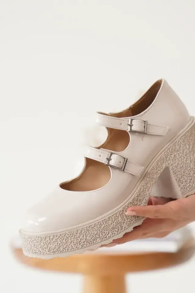 Kadın Bej Günlük Ayakkabı BUCCA06MS07B