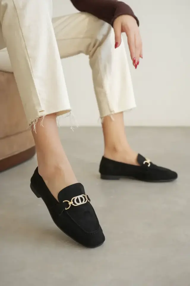 Kadın Siyah Günlük Ayakkabı BUCCA27MS01A