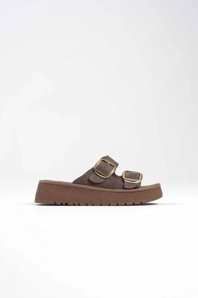 Vizon Cilt Terlik BUCCA14MY01D