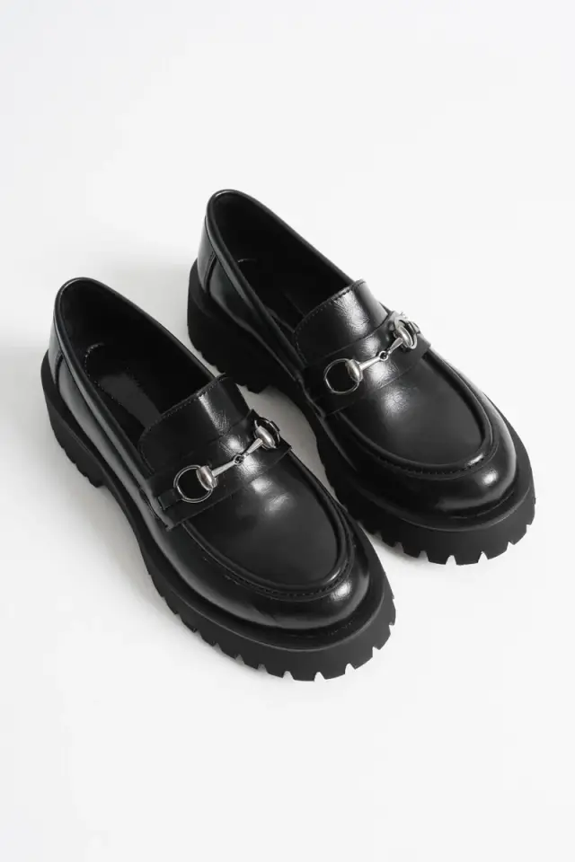 Siyah Kadın Loafer | BUCCA